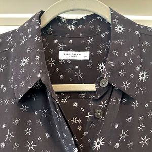 Equipment silk mini dress